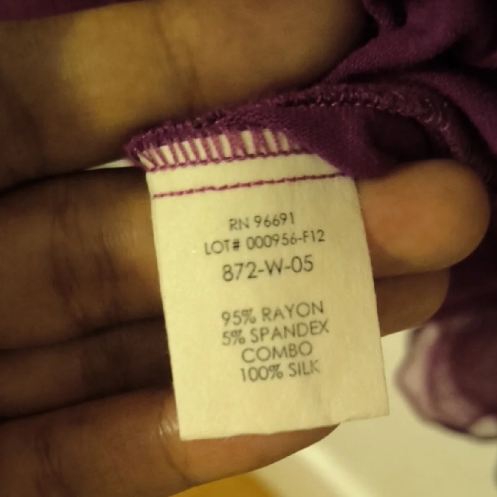 NWT Analili | One Shoulder Dress in Deep Purple - Picture 5 of 6